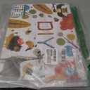 ZEELONA 12 Pack US 250th Anniversary Decorations, Star Suncatcher Craft for Kids Patriotic Suncatcher Ornaments DIY Window Paint for Classroom Activity 4th of July Art Projects USA Independence Day