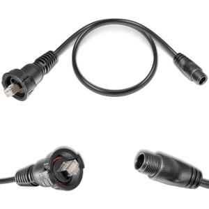 Replacement for 010-12531-01 Marine Network Cable,for BlueNet Network Cable Small(Male) to Large(RJ45), Compatible with Garmin GC 200, GLS 10, GMR Fantom 256/254/124/126/54/56, Panoptix LiveScope