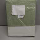 Gowee Large Toy Storage Box with Lid, Sturdy Toys Storage Chest Bin Organizer Basket with Dividers for Kids, Boys, Girls, Nursery, Closet, Bedroom, Playroom 26"x17" x17" (Green and White)