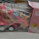 usrela Toys for 2 3 Year Old Girl Truck, 7-in-1 Carrier Truck with Light & Music, Toddler Girl Toys Age 2-4 3-5, Princess Toy Trucks for 2 + 3 + Year Old Girls Birthday, 13.07 x 4.37 x 6.46 inches