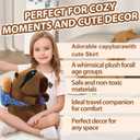 13.2" Kawaii Capibaras Peluches Ultra Soft Adorable Capybara Stuffed Animal Pillows, Huggable Capybara Plush Gift for Kids, Girls, Boys