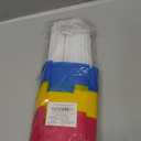 20 Pack Pansexual Pride Handheld Stick Flags for LGBTQ Parades Event, 12 Inches