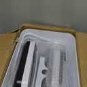 Bathroom Trash Cans with Lid 2 Pack Touchless Automatic Motion Sensor 2.2 Gal & 4 Gal Small Garbage Can, Smart Electric Narrow Garbage Bin for Bedroom Office Kitchen (White)