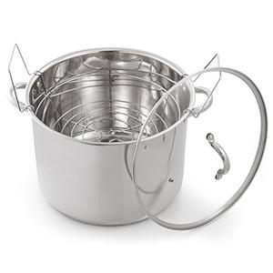 Prep•N•Cook by McSunley 21.5Qt Stainless Steel Water Bath Canner