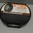 DEDC Snow Chains for SUV Tire Chains Compatible with Tesla MODEL Y Car 1 Min Quick Fit Chainsaw Reusable Universal Emergency Traction Chain Tire Width 215 225 235 245 255 275 - Set of 2 MS1520