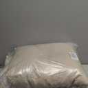 SUNROX LokGrip Non Slip Tufted Memory Foam Bench Cushion, FadeShield Water Resistant Durable Thicken Outdoor/Indoor Bench Seat Pads 54x16x4 inch, Cream