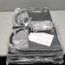 KAFAHOM Power Tool Organizer Cart with Charging Station,Garage Floor Rolling Storage on Wheels for Mechanic,Mobile 8 Drill Holder, Utility Cart with Battery Charging 8 Outlet Power Strip