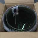 Transparent Trash Can,Bathroom Trash Cans Open Top ,2 Gallon Grey Office Garbage Can Plastic, 4pcs Round Slim Waste Basket Living Room, Clear Trash Bin For Home, Kitchen Bedroom,Laundry Room,Dorms,G