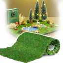 DUSPRO 51"x5.5" Sheet Moss Roll, Peel and Stick Moss Sheets for Crafts, Moss Sheets for Planters, Moss for Plants Indoor, Adhesive Moss Sheets for Fairy Garden, Sticky Moss for Table Decor