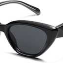 3 x Cat Eye Sunglasses for Women Retro Trendy Cateye Skinny Narrow Shade UV400 AP3709