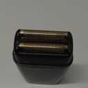 METALFX Double Foil Shaver, Handheld Electric Razor for Travel, Portable Cordless Close Face Shaver for Head, Beard, & Neck (Black)