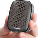 2026 Upgrade Wearable Bluetooth 5.4 Speaker, IPX7 Waterproof Clip-on Wireless Mini Portable Speakers, Built-in Mic, Hands-Free Music/Calls for Work/Cycling/Home/Party/Outdoor(Black)