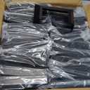 12 pcs 4x4 (Actual: 4"x4") Aluminum Deck Post Base Cover, for Railings, Stairs, Patios, Porches, Split Deck Post Skirt (Black)