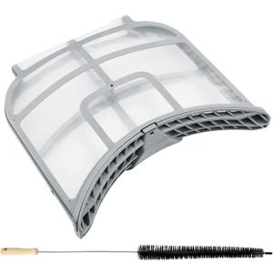 ADQ73373201 Dryer Lint Filter for LG and Kenmore Dryer, DLEX9000V DLEX8000V DLEX8000W DLGX5001V DLEX5000V DLGX8001W DLEX8100V DLEX5000W DLEX5005K ADQ733732 PS7787727 Clothes Vent Trap Cleaner Brush