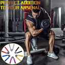 Grip Strength Trainer Set,50-300LB Hand Grip Strengthener,Hand Forearm strengthener 6 Pack, Workout equipment,Strength Training Exercisefor Hand Arm Forearm Wrist Finger (Red, blue, purple, yellow, black, white)