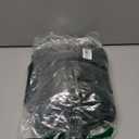 FUTEI Dark Green Decorative Throw Pillow Covers 18x18 Inch Set of 2, Square Soft Faux Rabbit Fur Thick Striped Cushion Cover, Winter Home Decor for Couch Bed Living Room