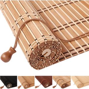 Bamboo Blinds for Indoor Windows,Bamboo Shades for Indoor Windows,Anti-UV Waterproof Bamboo Shades Outdoor, Outdoor Bamboo Shades for Patio,Easy Installation