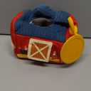 hahaland Baby Toys 6-12 Months - Surprise Barn Stuffed Farm Animals, Rattle, Crinkle, Mirror, Montessori Toys for 6 Month Old Sensory Balls 1-3 Plush Toy Girl Boy Gifts Baby Easter Basket Stuffers