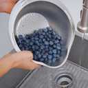 Joyce Chen Stainless Steel Rice Strainer Bowl Rice Washer Colander