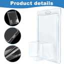 24Pcs Clear Protector Cases Model Car Clamshell Cases Display Case Clear Protective Packs Car Blister Pack Covers Compatible with Hot-Wheels for Storage, 7.5 x 5 x 2 Inch