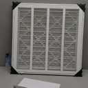 20"W x 20"H [Duct Opening Size] Steel Return Air Filter Grille - Removable Face/Door for 1 inch Filters -HVAC Vent Cover Grill - White [Outer Dimensions: 22 5/8"W X 22 5/8"H]