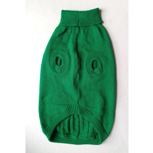 Dog Sweater Emerald Green, XL 