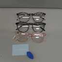 IBOANN Iconic Blue Light Glasses for Woman - Computer Glasses 99% Blue Light Blocking - Anti Eyestrain & UV Glare Protection