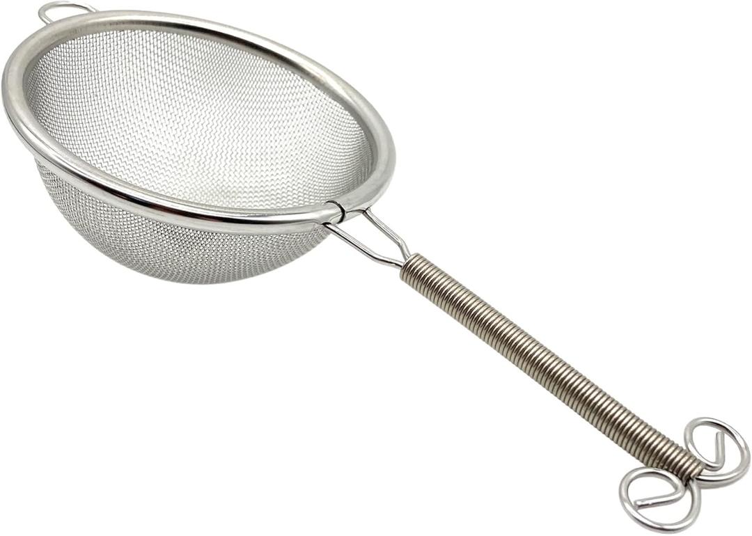 Matcha Sifter, Tea Strainer, 3-Inch, Stainless Steel 30 Fine Mesh, Made in Japan
