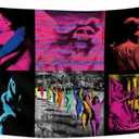 LCFHOME TV Singer Girl Tapestry Flag Album Cover Tapestry 3x5Ft Home College Dorm for Girl Bedroom Wall Decor