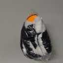 Animal Hat with Ears Moving Jumping Pop Up Beating Hat Plush Holiday Cosplay Dress Up Funny Gift for Kids, Penguin