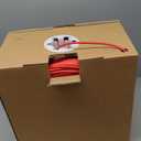 ATS Cables | CAT6 Plenum (CMP) Cable 1000FT | DSX-8000 Network Analyzer Test Passed | 23AWG UTP 4Pair, Solid 550MHz Ethernet Cables 10Gb  (Cat6 Plenum Cable, Red, 1000ft)