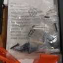 Sweetcrispy L Shaped Desk - Computer Desk Corner Desks Gaming Desk PC Table with CPU Stand Side Bag for Home Office Dorm Sturdy Writing Workstation, Black, 50-Inch