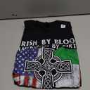 Irish by Blood American by Birth Patriot by Choice - Ireland T-Shirt Small