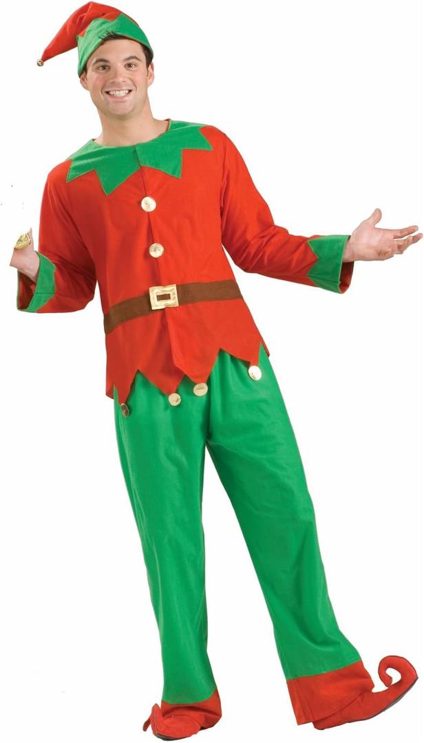 Forum Novelties Women's Simply Elf Costume, Multi, One Size Forum Novelties Women's Simply Elf Costume, Multi, One Size