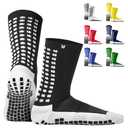 Lux Dual Grip Socks - Soccer Grip Socks for Men and Women. GripArray Performance & Comfort