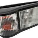 Boursin 2 bulbs Side Door Lamp RH Compatible with ISUZU NPR-HD NQR NRR 5.2L 6.0L 6.6L 2008-2024 Passenger Side