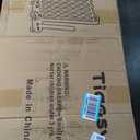 Giant 4 Row Game with Carrying Bag and Mesh Fabric .Giant 4-to-Score Game Set Suitable for Indoor and Outdoor Holiday Parties and Family Gatherings. Blue red