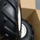 GICOOL 13x5.00-6" Tiller Tire and Wheel, 3/4" Axle Size, 3-1/8" Centered Hub, Compatible with Craftsman & Troy-Bilt Tiller Replacement