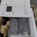 SA8 Home Weather Station with Rain Gauge and Wind Speed, Weather Stations Wireless Indoor Outdoor with Rain Gauge Outdoor, Forecast, Temperature, Humidity, Moon Phase, Alarm Clock(No WiFi)