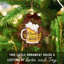 7 x Beer Christmas Ornament 2025 - Funny Beer Mug Drink Ornaments for Coworkers, Friends, Drinking Gifts for Beers Lover Men, Women, Beverage White Elephant Gift Ideas