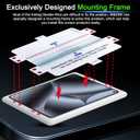 2 x IMBZBK [Auto-Dust Removal] 3 Pack Screen Protector for Google Pixel 10 Pro Fold, 3 Inside Flexible Film + 3 Front Tempered Glass + 3 Camera Lens Protector Accessories with Installation Frame