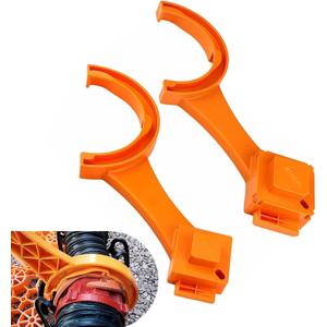 2PCS RV Sewer Hose Wrench, Multi-purpose Single-head Tool for Easy Connection & Disconnection, Non-destructive & Labor-saving Tool, Suitable for Most Cars & RVs (Orange)