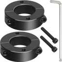 Office Chair Cylinder Removal Tool for Replace Office Chair Cylinder, Fix Sinking Office Chair Stainless Steel Chair Saver Stop Sinking - 2 Pieces