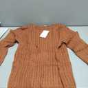 KUYIGO Mens Sweater Crewneck Cable Knit Pullover Sweater Casual Twist Textured Sweaters, XL
