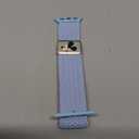 Braided Cartoon Magnetic Clasp Band Compatible with Apple Watch Bands 40/38/41/42/44/45/46/49mm Women Men, Stretchy Elastic Nylon Woven Strap for iWatch Series 11 10 9 8 7 6 5 4 SE/Ultra 3 2 1 (Slate Blue)