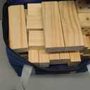 Giant Tumble Tower Games for Kids and Adults 57 Blocks New Zealand Pine Wooden Blocks Stacking to Over 4.2FT Family Game for Indoors Outdoors Yard Games for Family