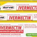 Ivermectin Paste Dewormer - 6.08g dose @ 1.87%-Apple Flavored, 3 Count