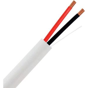 14AWG 2Conductor Speaker Wire 200Feet White 99.9% Oxygen Free Copper ETL Listed & CL3 Indoor Speaker Cable (200Feet60Meter, 14-2 Whit)