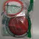 2 Pack Hummingbird Feeder Base Replacement Part Accessories Set - Includes 2 Pcs Bottom Base, Moat Hooks, Seal Rings, Brushes and Hanging Ropes (2, Black)