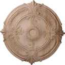 Ekena Millwork 20"OD x 1 3/4"P Carved Acanthus Leaf Ceiling Medallion, Cherry (Fits Canopies up to 2")